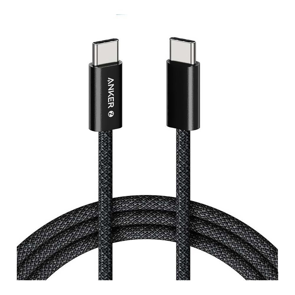 Anker Zolo USB-C To USB-C Fast Charging Cable, 240W, 6 Feet Braided